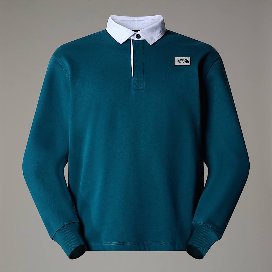 Men The North Face Heritage Rugby Sweatshirts Navy | NF0A22N5V