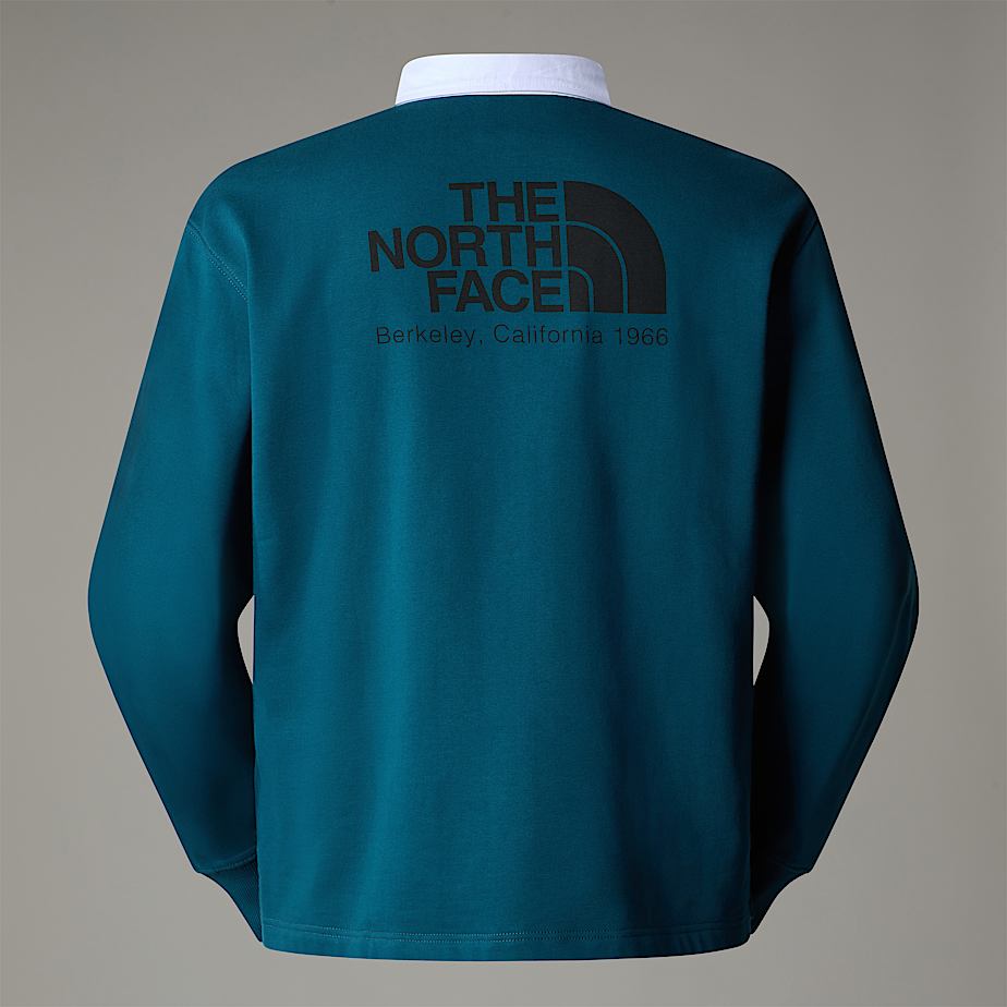 Men The North Face Heritage Rugby Sweatshirts Navy | NF0A22N5V