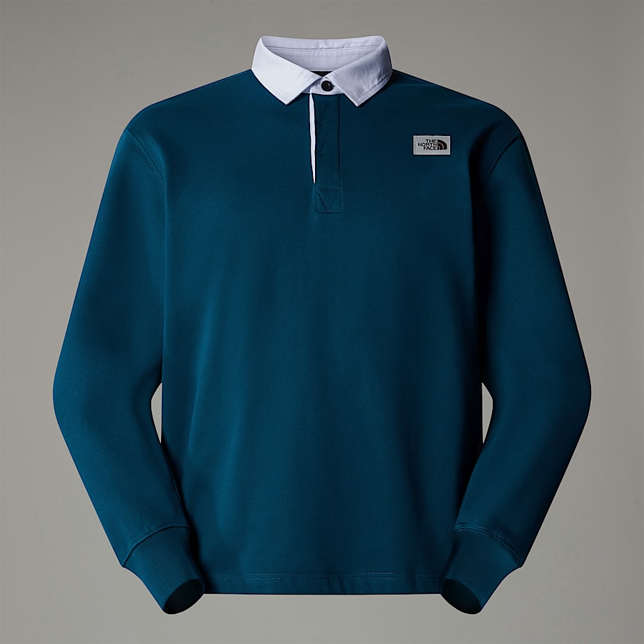 Men The North Face Heritage Rugby Sweatshirts Navy | NF0A22N5V