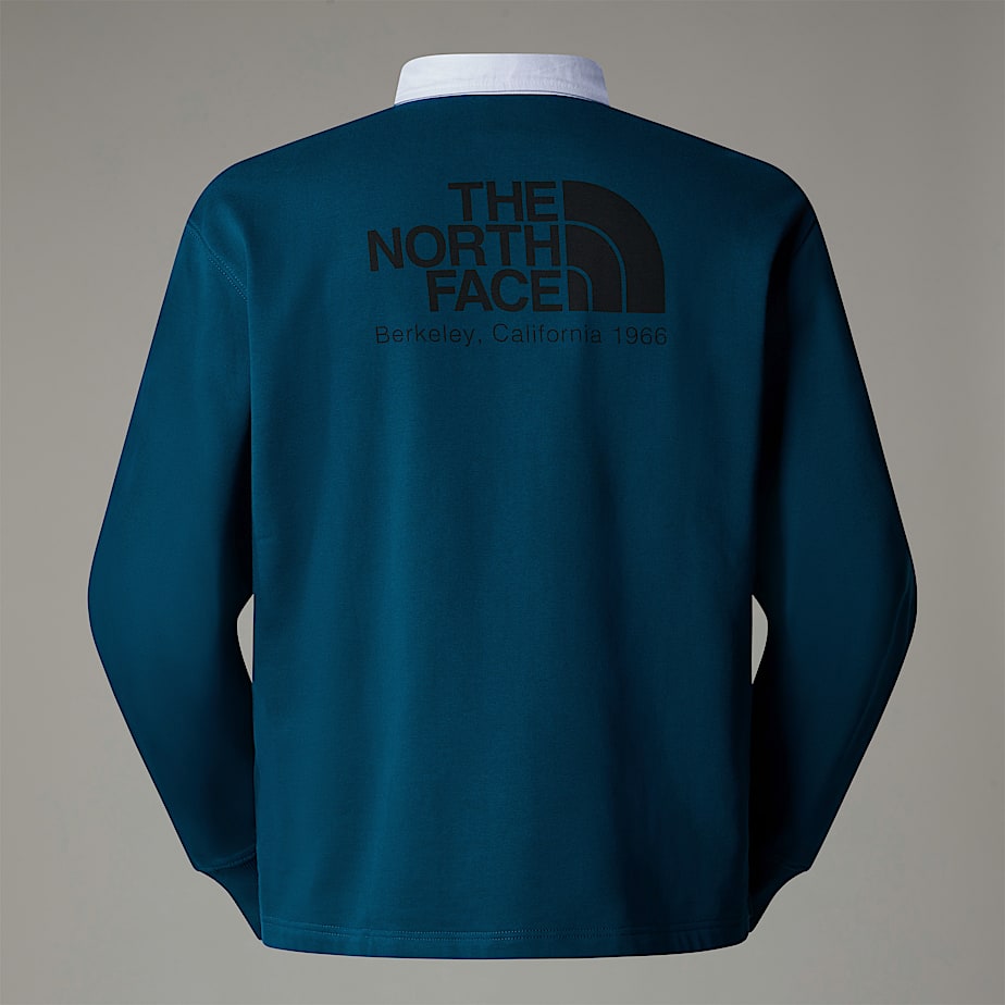 Men The North Face Heritage Rugby Sweatshirts Navy | NF0A22N5V