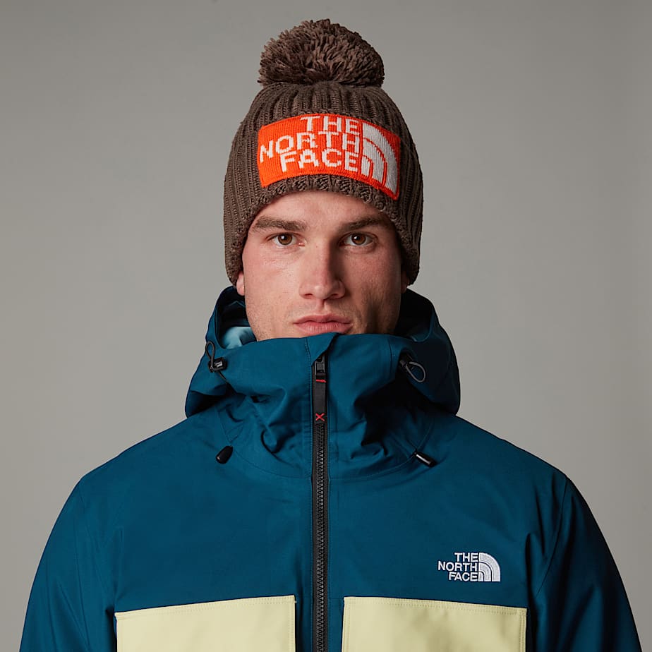Men The North Face Heritage Ski Tuke Beanie Brown | NF0A45T7N