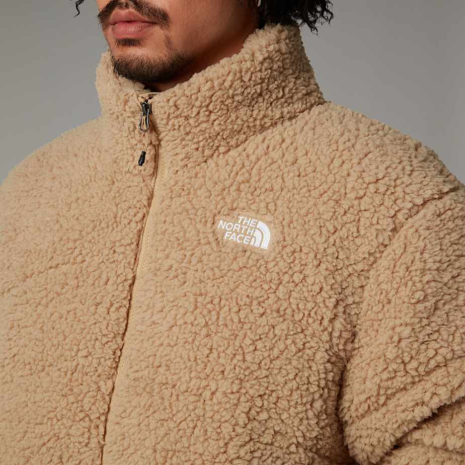 Men The North Face High-Pile 2000 Fleece Jackets Khaki | NF0A09U1H