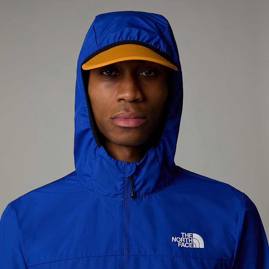 Men The North Face Higher Run Wind 1/4 Zip Jackets Blue | NF0A17U5A