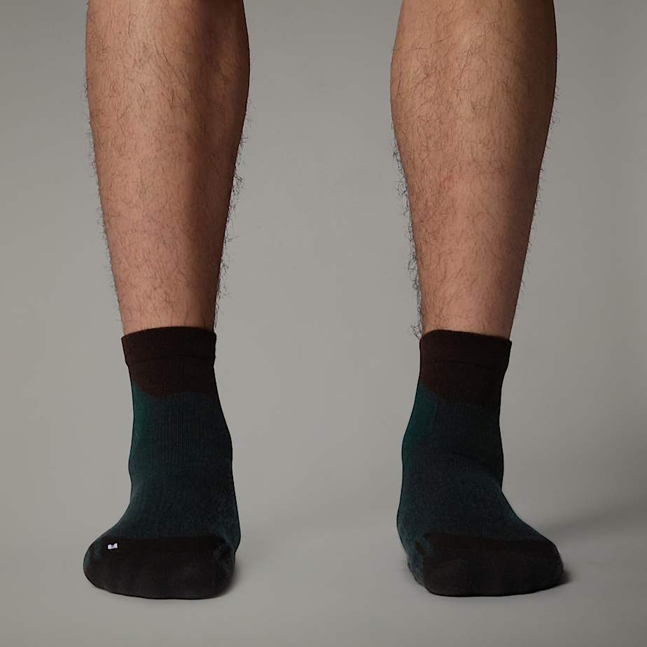 Men The North Face Hiking 1/4 Socks Green | NF0A36R8X