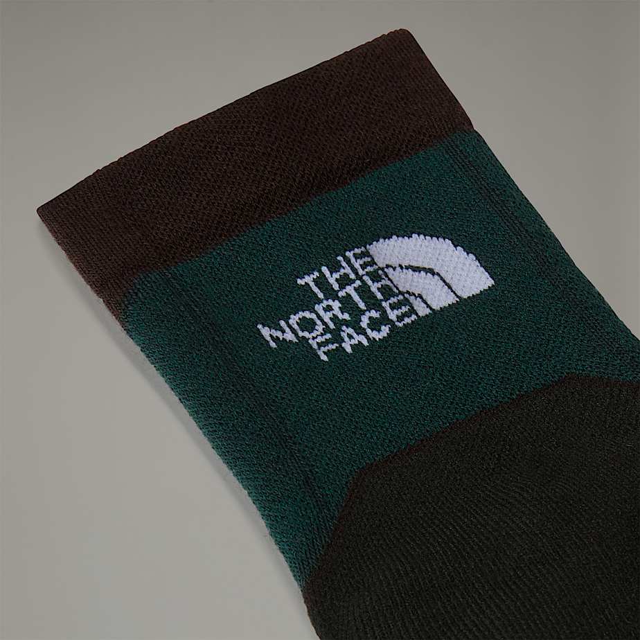Men The North Face Hiking 1/4 Socks Green | NF0A36R8X