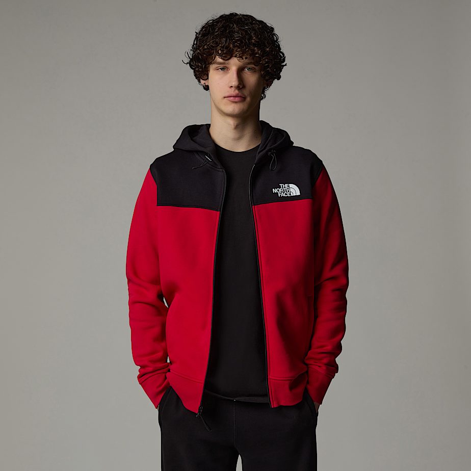 Men The North Face Icons Full-Zip Hoodie Red | NF0A99F2M