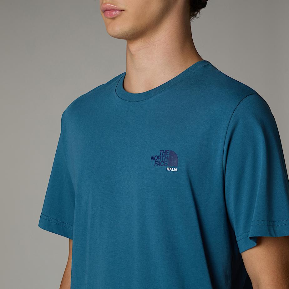 Men The North Face Italy Redbox T Shirts Blue | NF0A42L3M
