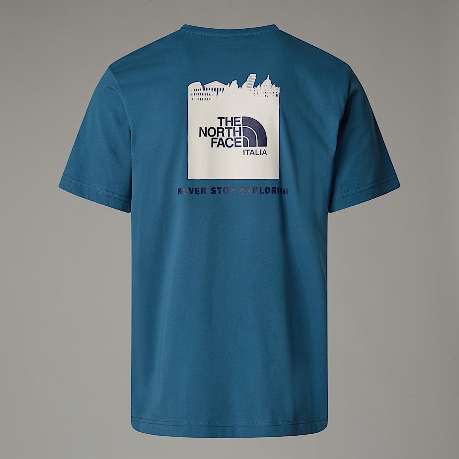 Men The North Face Italy Redbox T Shirts Blue | NF0A42L3M