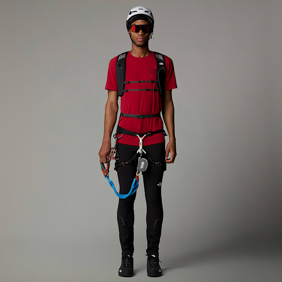 Men The North Face Lightning Graphic T Shirts Red | NF0A98X3F