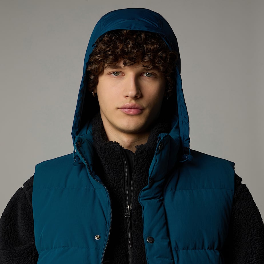 Men The North Face M66 Down Vest Navy | NF0A32J6N