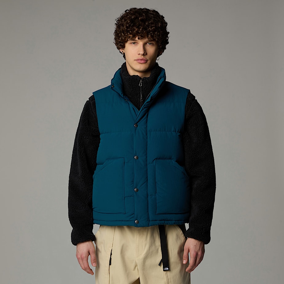 Men The North Face M66 Down Vest Navy | NF0A32J6N