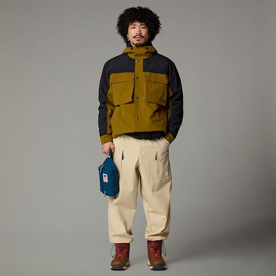 Men The North Face M66 Ripstop Rain Jackets Green | NF0A02J3Q