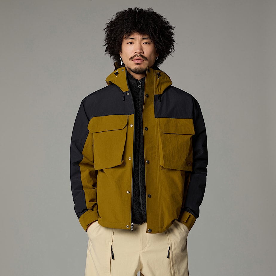 Men The North Face M66 Ripstop Rain Jackets Green | NF0A02J3Q