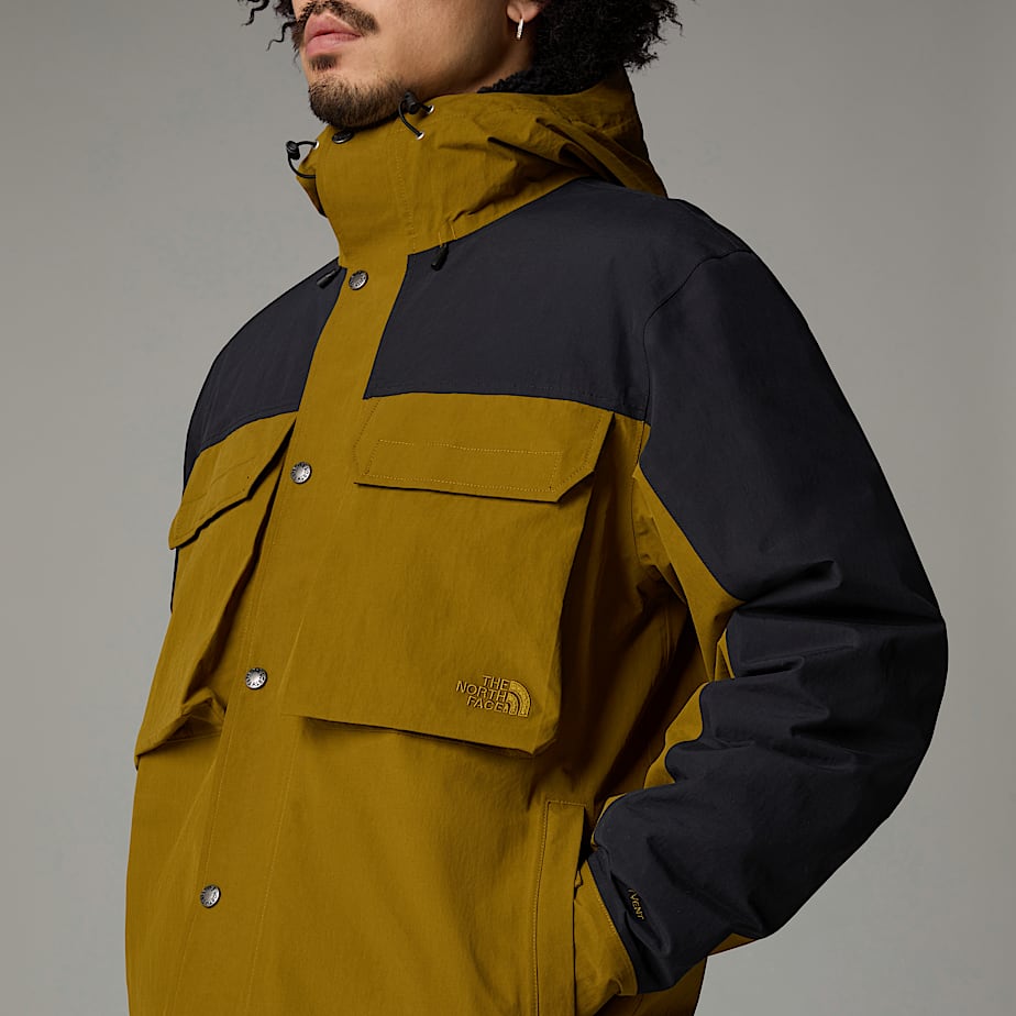 Men The North Face M66 Ripstop Rain Jackets Green | NF0A02J3Q