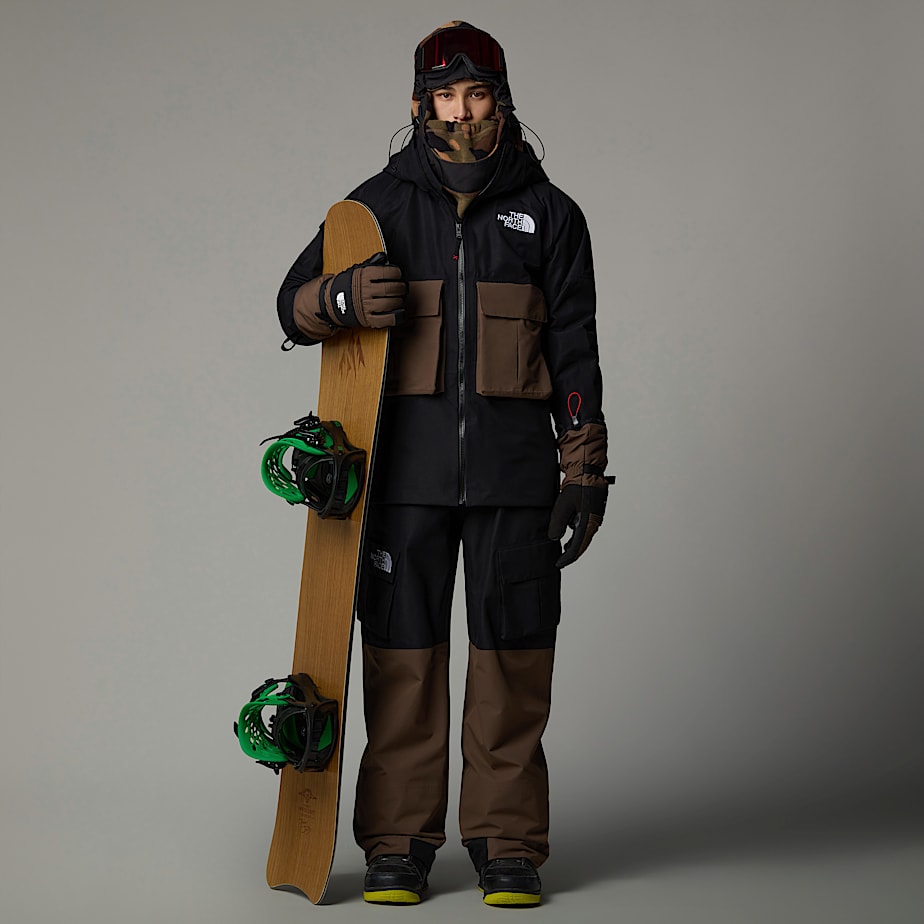 Men The North Face Montana Ski Gloves Brown | NF0A92M0B