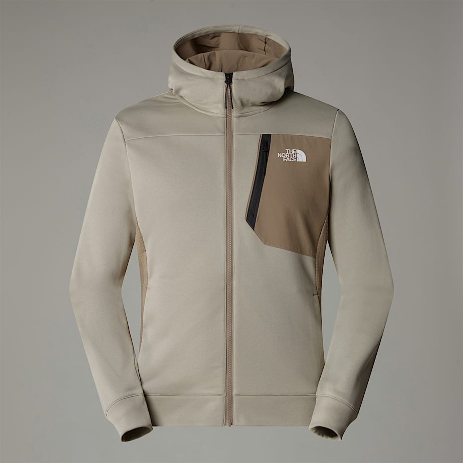 Men The North Face Mountain Athletics Full-Zip Fleece Jackets Grey | NF0A01X3E