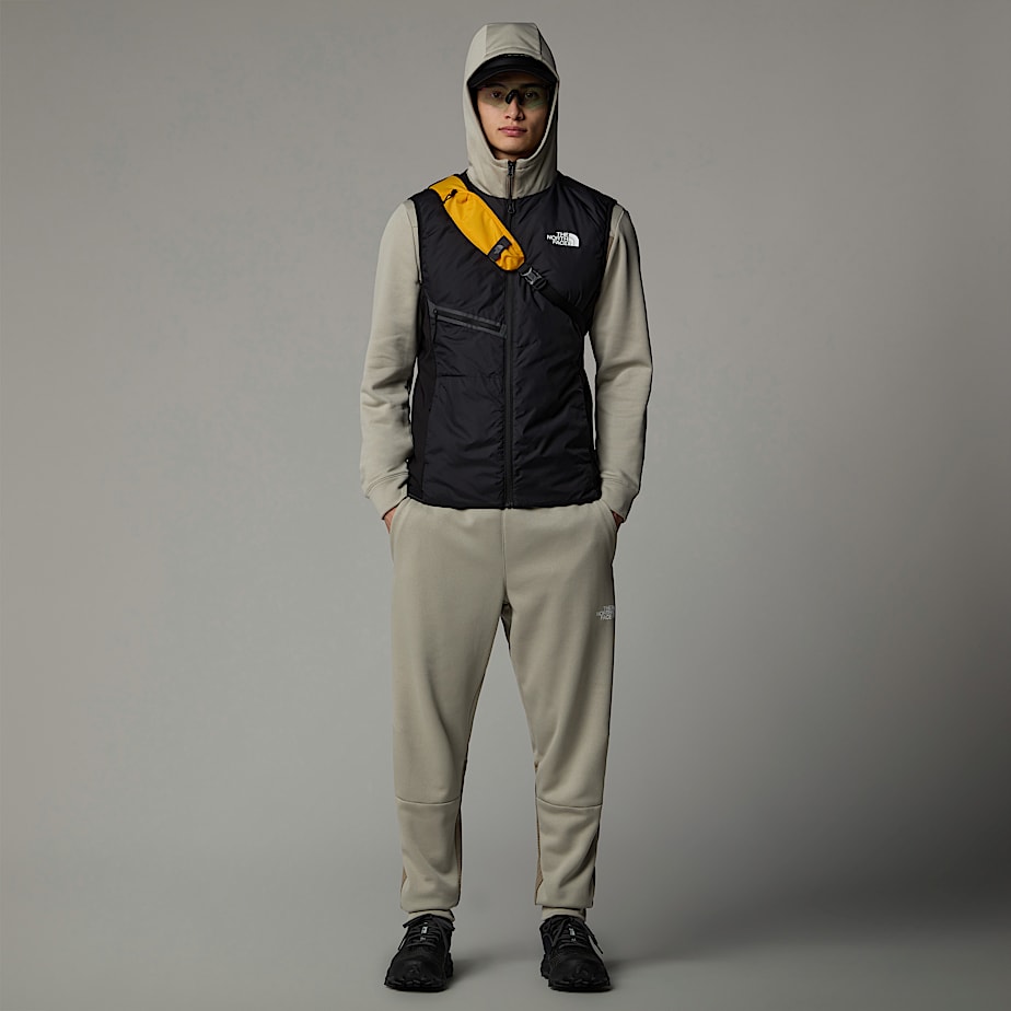 Men The North Face Mountain Athletics Hybrid Vest Black | NF0A03S8F