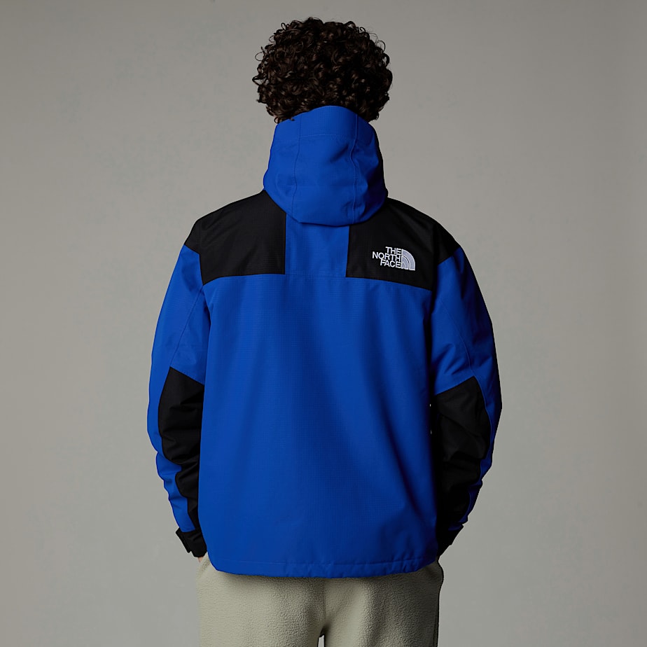 Men The North Face Mountain Mono Short Jackets Blue | NF0A26E4H