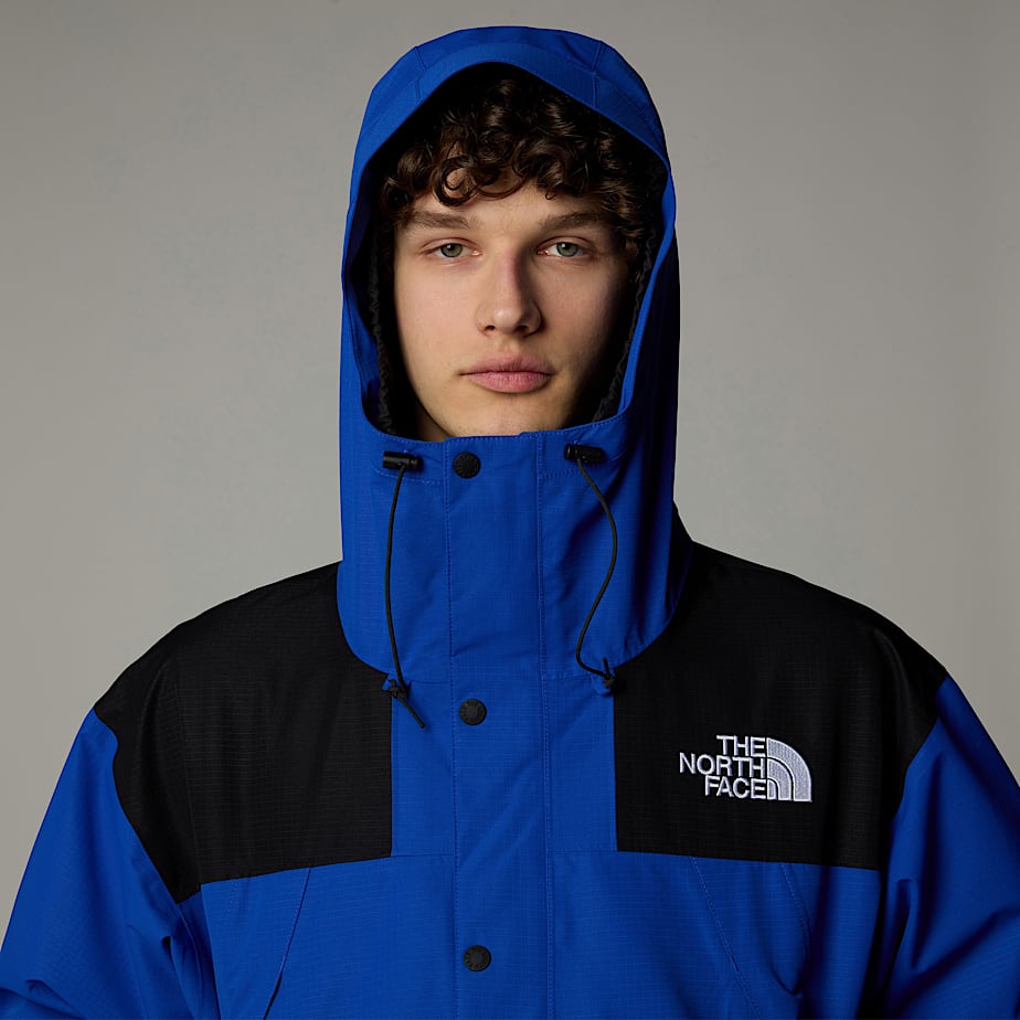 Men The North Face Mountain Mono Short Jackets Blue | NF0A26E4H