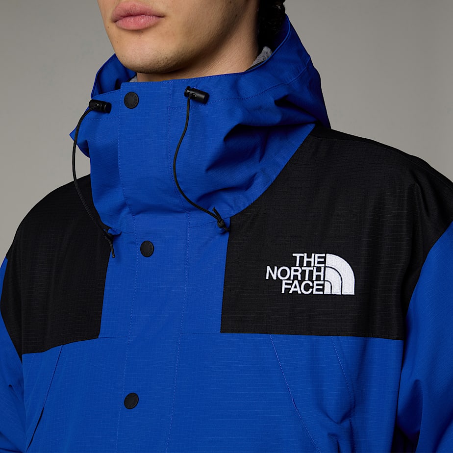 Men The North Face Mountain Mono Short Jackets Blue | NF0A26E4H