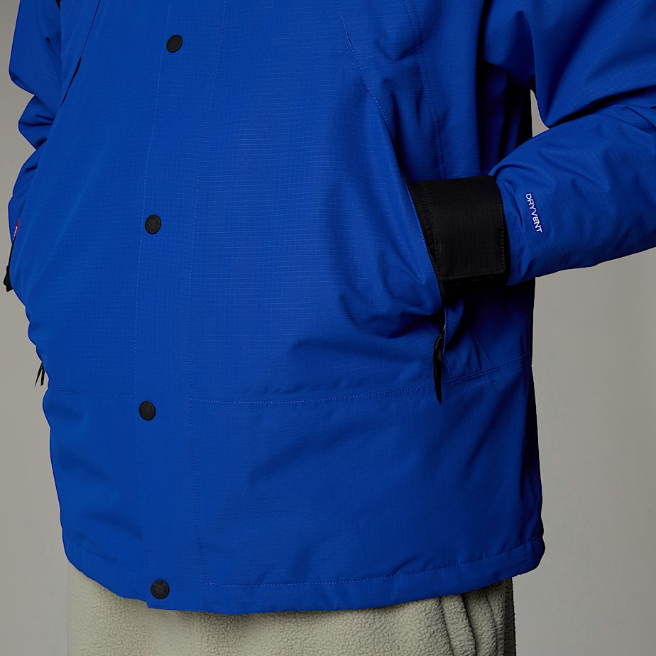 Men The North Face Mountain Mono Short Jackets Blue | NF0A26E4H