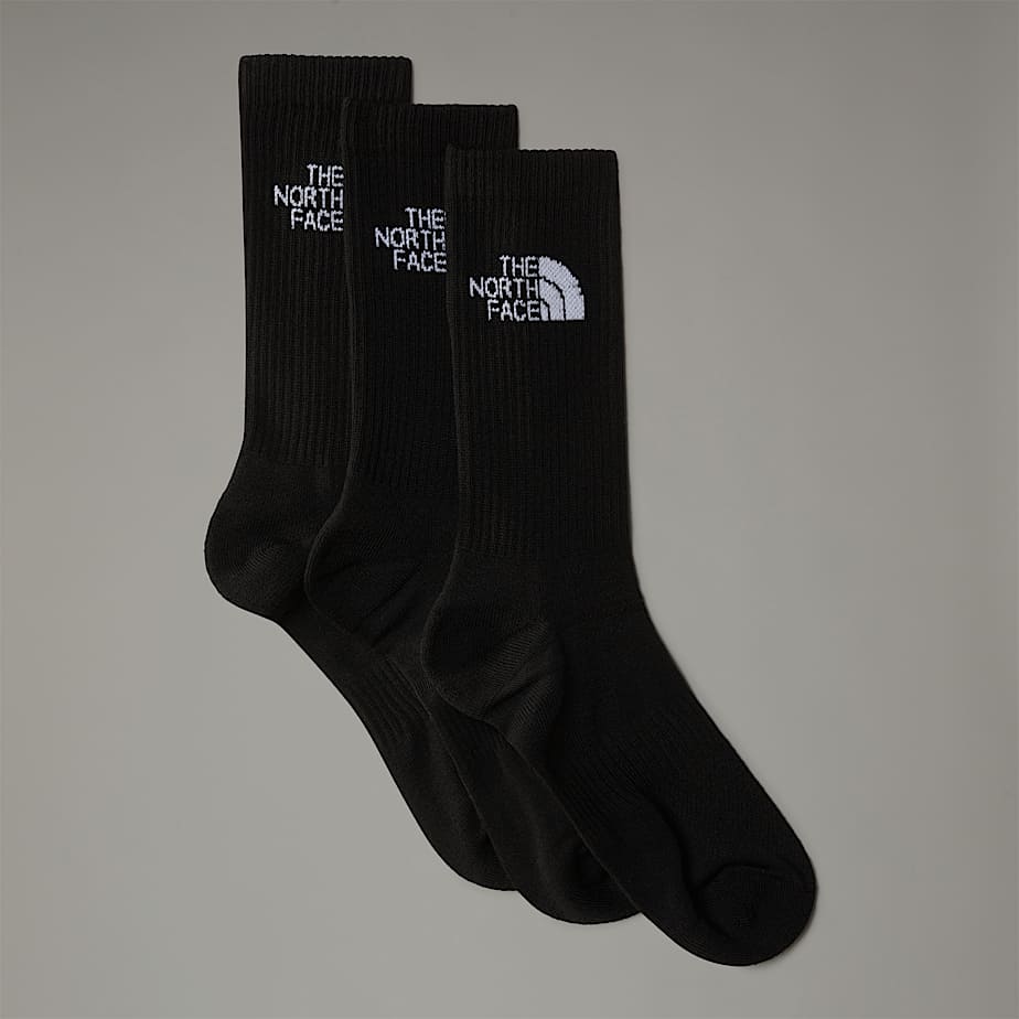 Men The North Face Multi Sport Cushion Crew Socks Black | NF0A09L7B