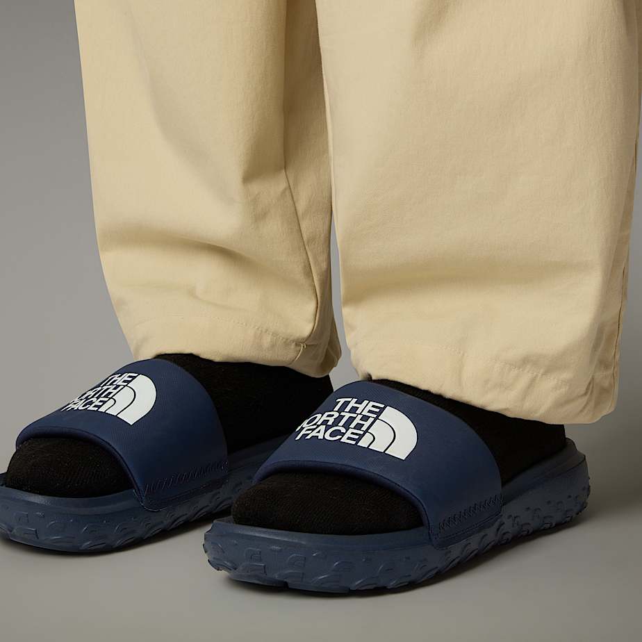 Men The North Face Never Stop Cush Slides Navy | NF0A16B1P