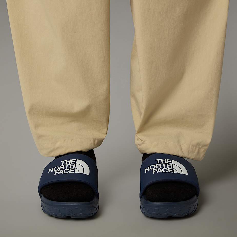 Men The North Face Never Stop Cush Slides Navy | NF0A16B1P