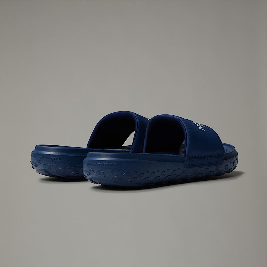 Men The North Face Never Stop Cush Slides Navy | NF0A16B1P