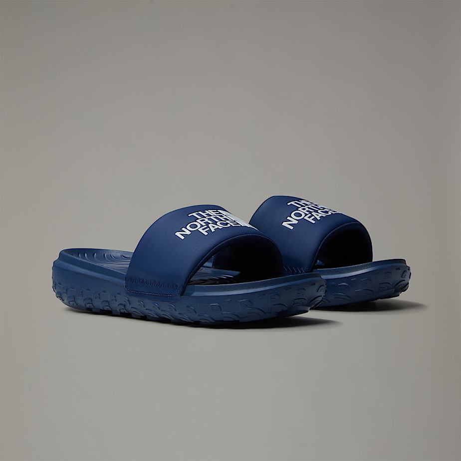 Men The North Face Never Stop Cush Slides Navy | NF0A16B1P