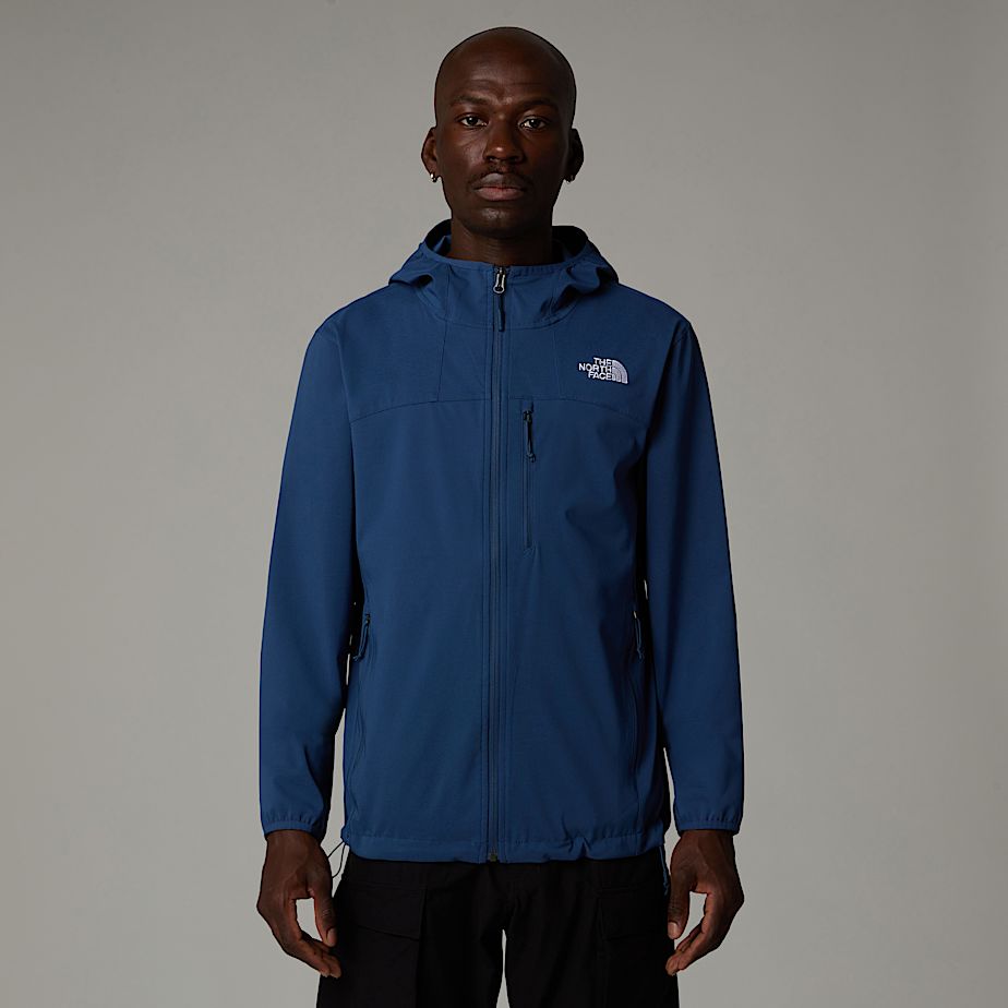 Men The North Face Nimble Hooded Jackets Blue | NF0A82O8B