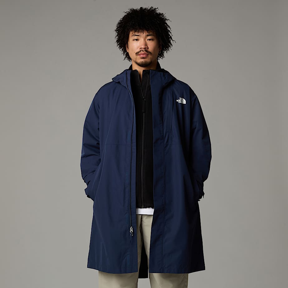 Men The North Face Nukabira Long Shell Jackets Navy | NF0A40F0B