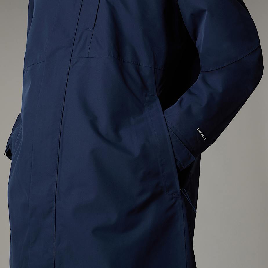 Men The North Face Nukabira Long Shell Jackets Navy | NF0A40F0B