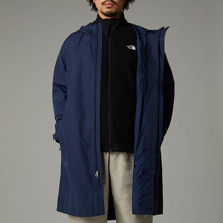 Men The North Face Nukabira Long Shell Jackets Navy | NF0A40F0B