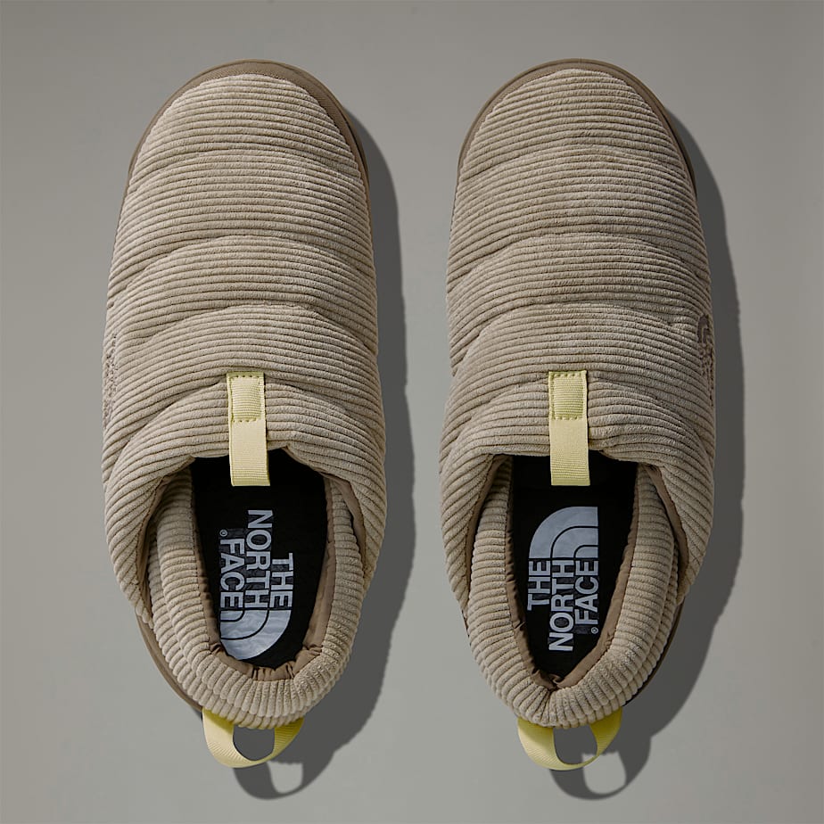 Men The North Face Nuptse Corduroy Street Mules Grey | NF0A30Q5K