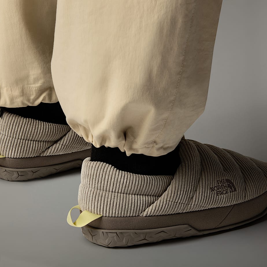 Men The North Face Nuptse Corduroy Street Mules Grey | NF0A30Q5K