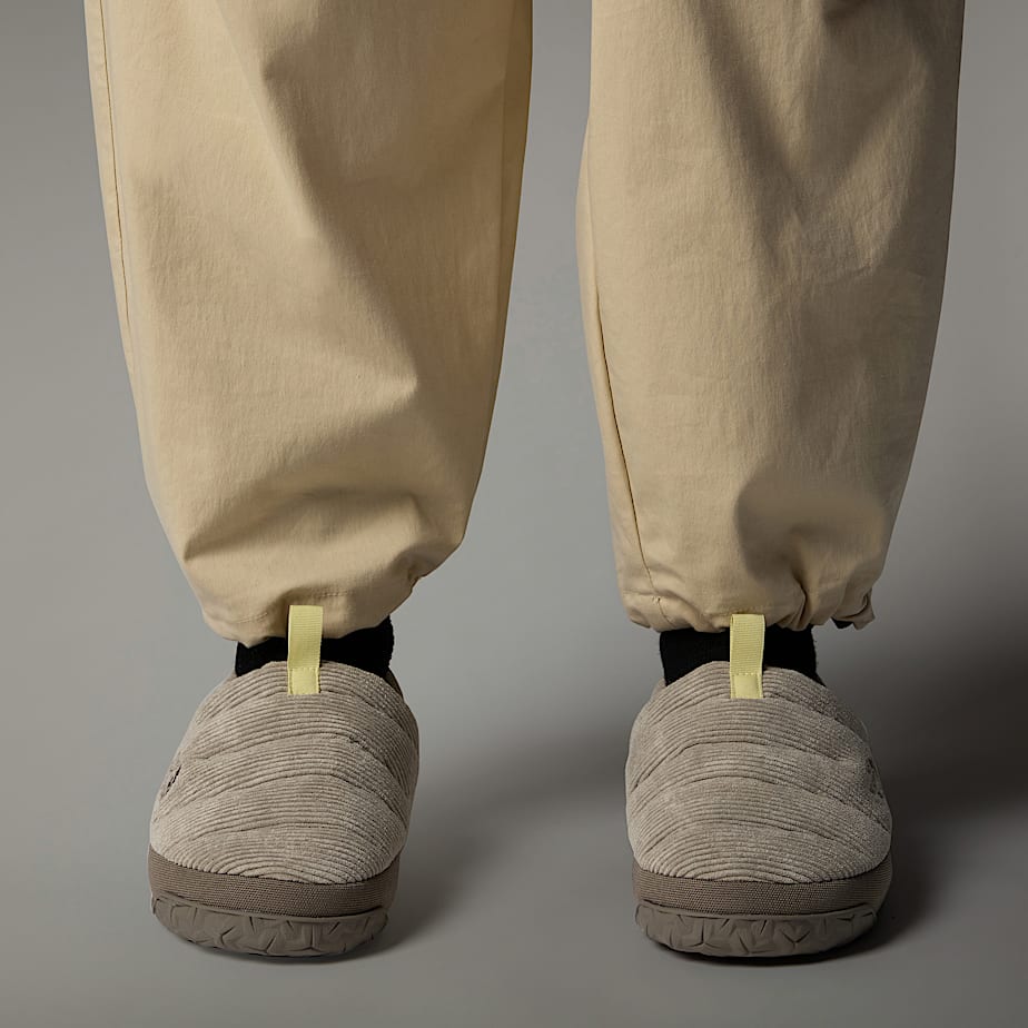 Men The North Face Nuptse Corduroy Street Mules Grey | NF0A30Q5K