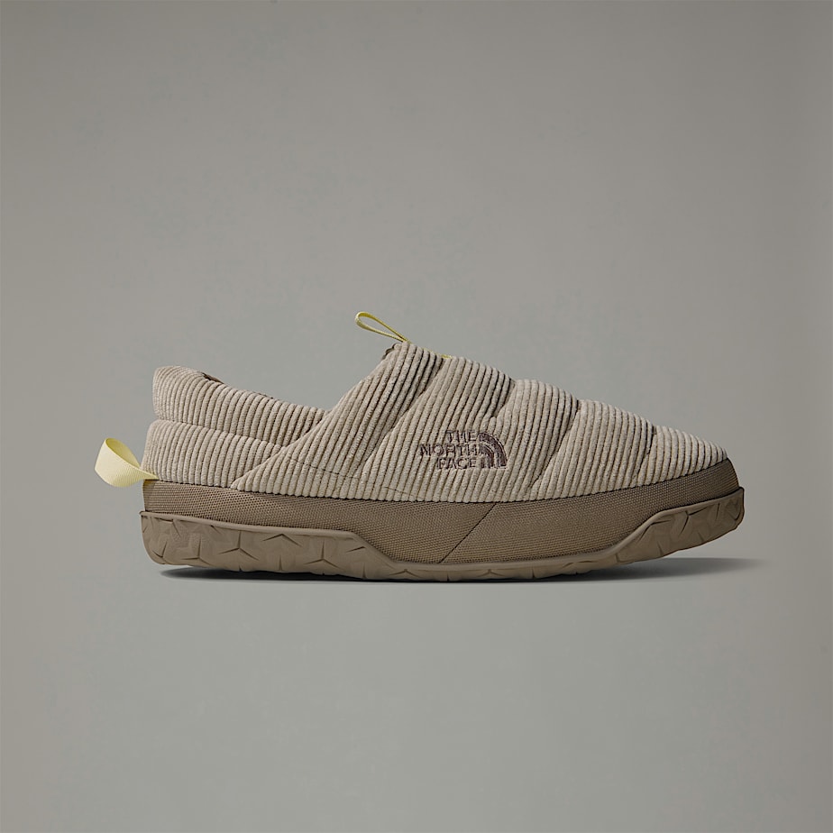 Men The North Face Nuptse Corduroy Street Mules Grey | NF0A30Q5K