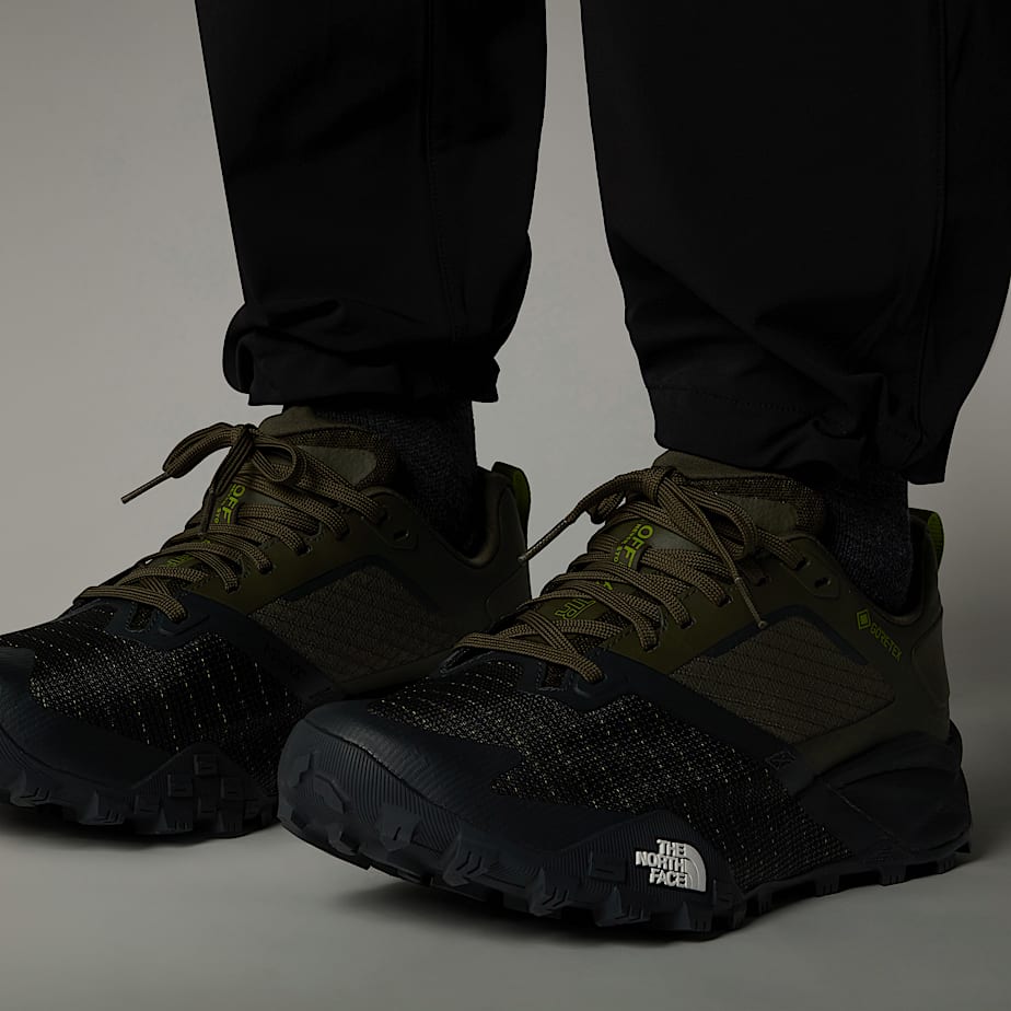 Men The North Face Offtrail TR GORE-TEX® Trail Running Shoes Olive | NF0A97Q6S