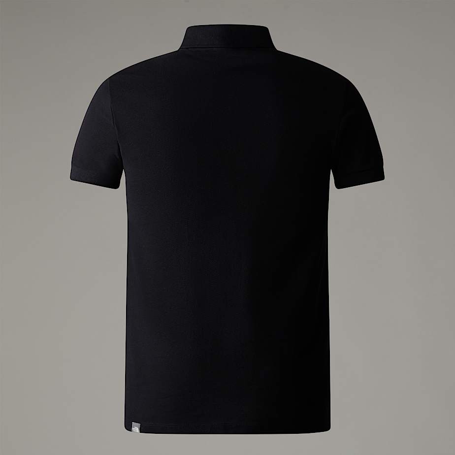Men The North Face Premium Piquet Polo Shirts Black | NF0A97G7A