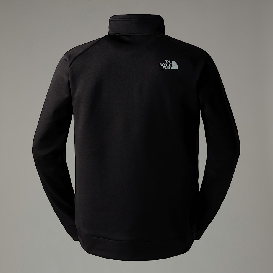 Men The North Face Reaxion 1/4 Zip Fleece Pullover Black | NF0A77M0R