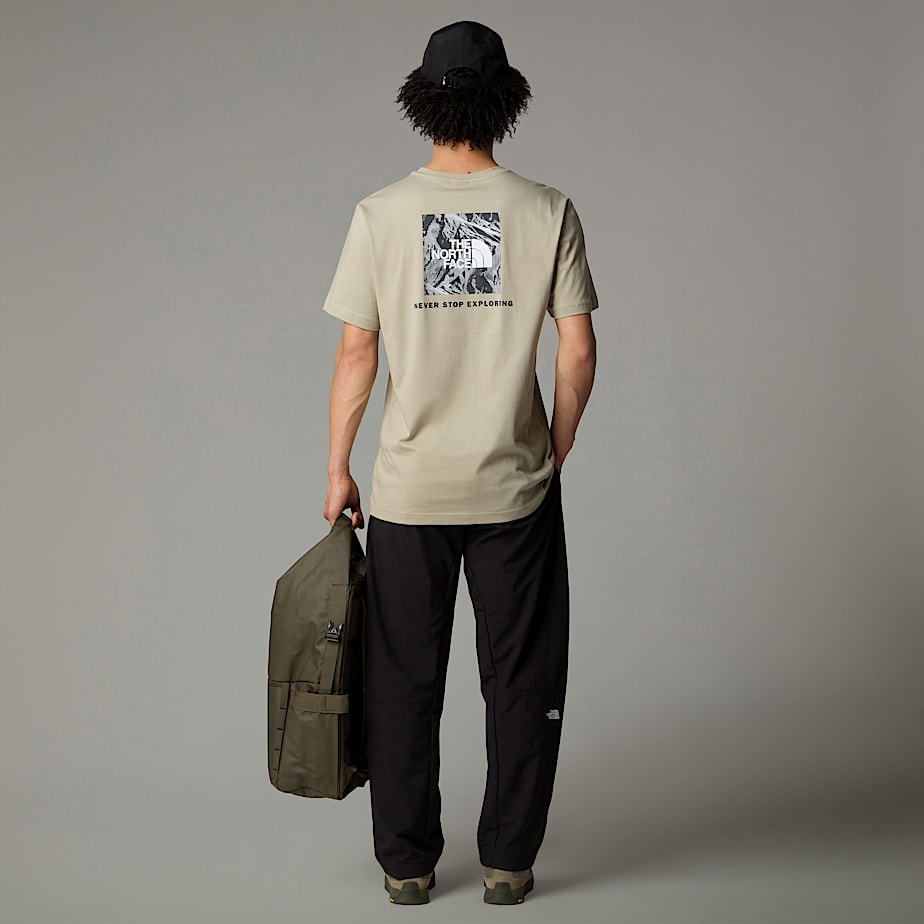 Men The North Face Redbox Graphic T Shirts Beige | NF0A69C0S