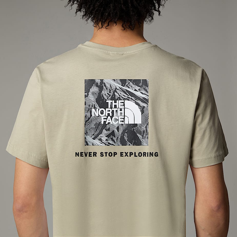 Men The North Face Redbox Graphic T Shirts Beige | NF0A69C0S