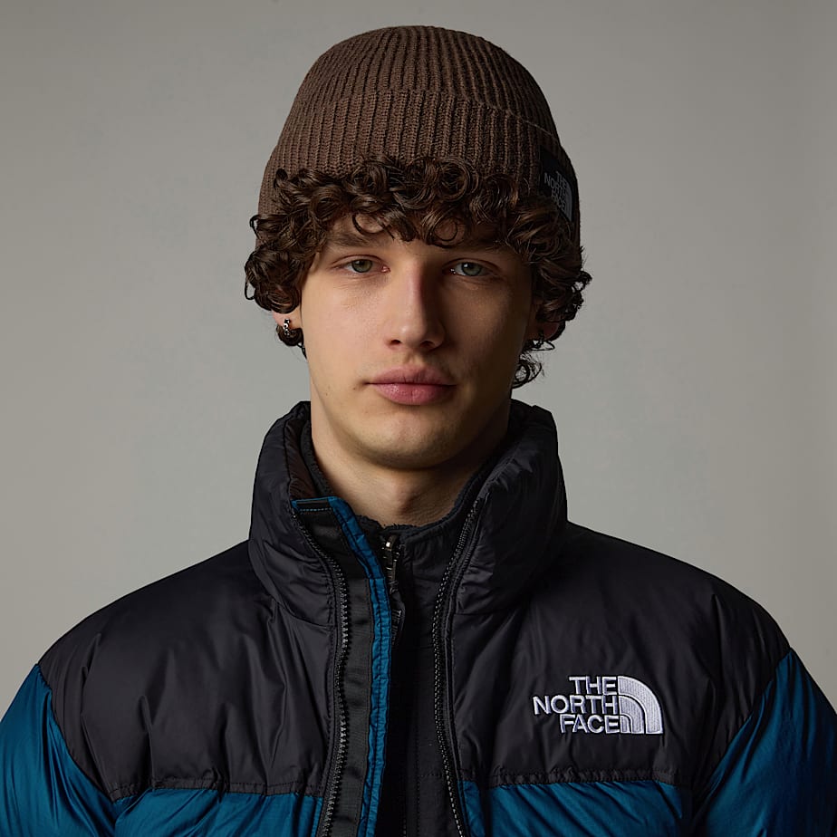 Men The North Face Salty Lined Beanie Brown | NF0A66L5C