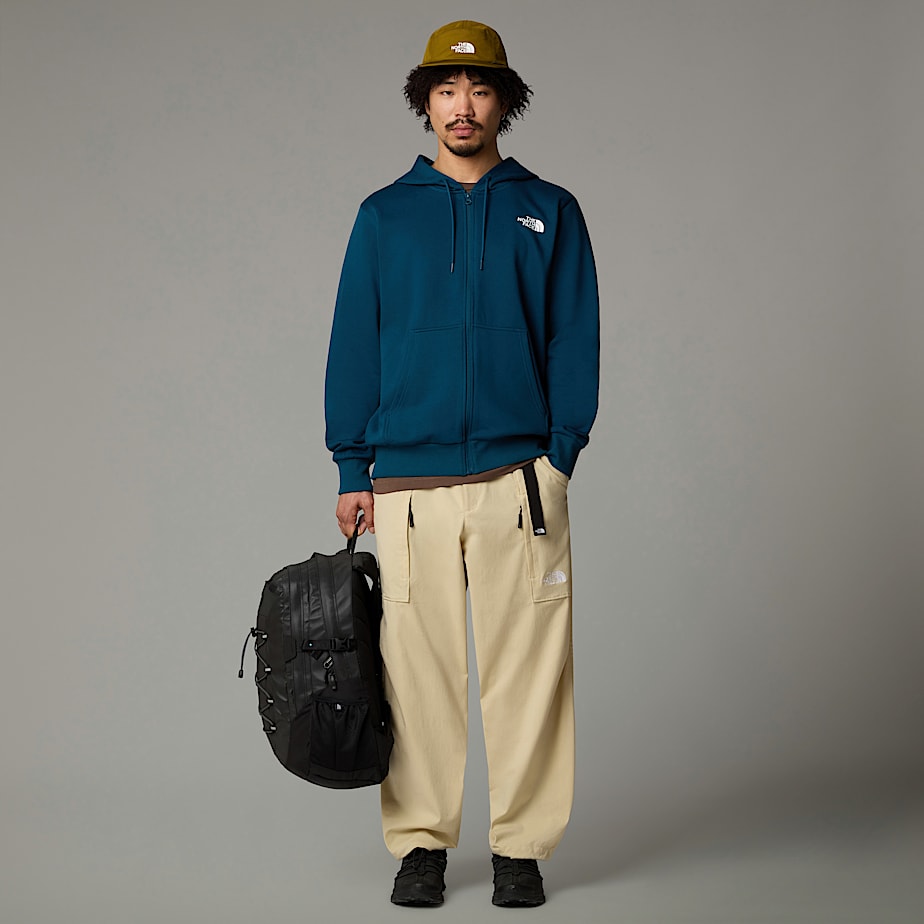 Men The North Face Simple Dome Full-Zip Hoodie Navy | NF0A76Y4R