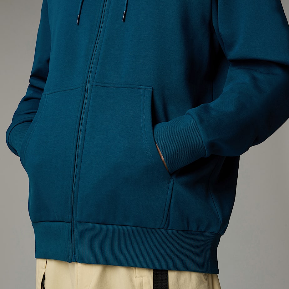 Men The North Face Simple Dome Full-Zip Hoodie Navy | NF0A76Y4R