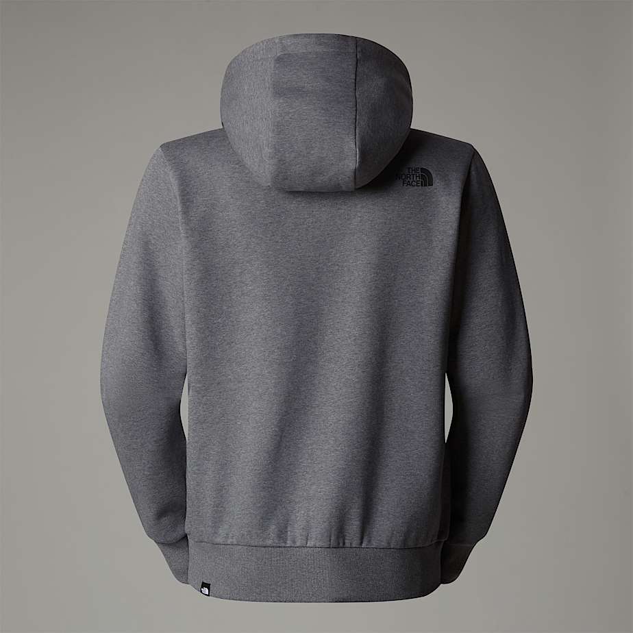 Men The North Face Simple Dome Hoodie Grey | NF0A24Q7C