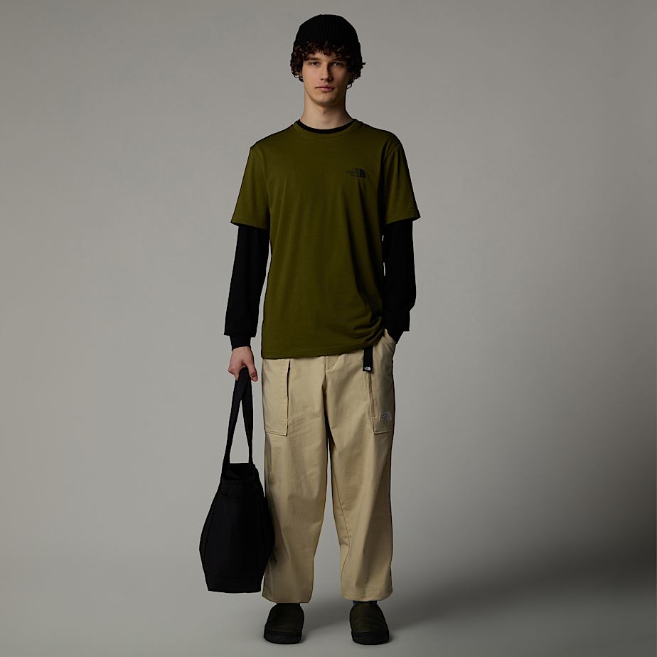 Men The North Face Simple Dome T Shirts Green | NF0A53T3C