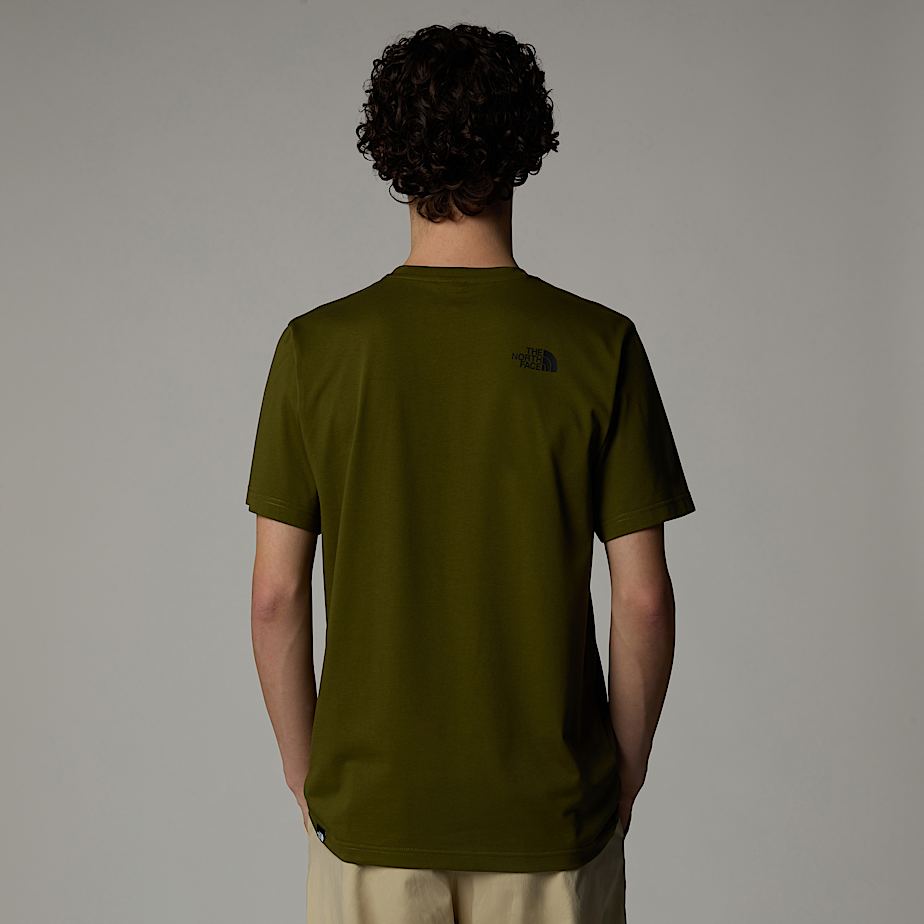 Men The North Face Simple Dome T Shirts Green | NF0A53T3C