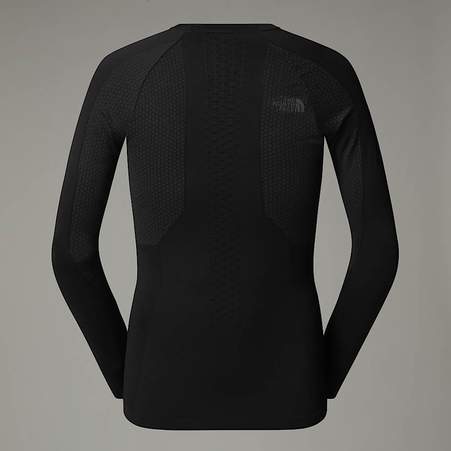 Men The North Face Sport Long-Sleeve Base Layer Tops Black | NF0A64R6D